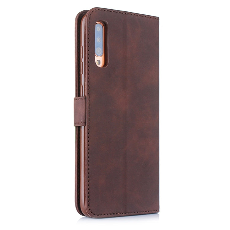 For Galaxy A70 Diaobaolee Pure Fresh Texture Horizontal Flip Leather Case, with Holder & Card Slot & Wallet & Photo Frame