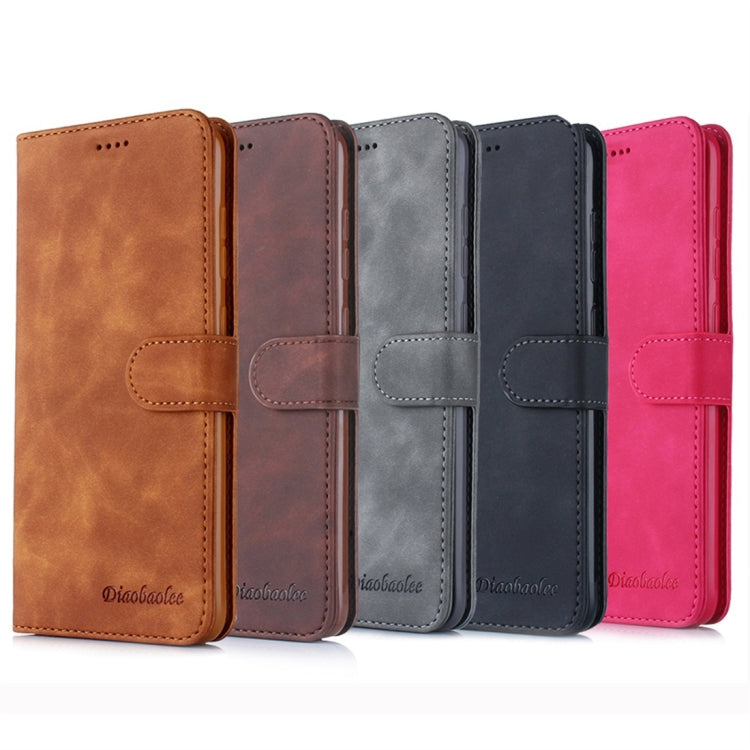 For Galaxy A70 Diaobaolee Pure Fresh Texture Horizontal Flip Leather Case, with Holder & Card Slot & Wallet & Photo Frame