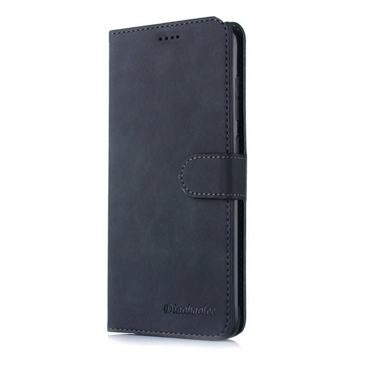 For Galaxy A70 Diaobaolee Pure Fresh Texture Horizontal Flip Leather Case, with Holder & Card Slot & Wallet & Photo Frame