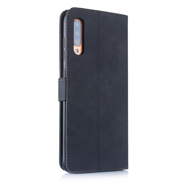 For Galaxy A70 Diaobaolee Pure Fresh Texture Horizontal Flip Leather Case, with Holder & Card Slot & Wallet & Photo Frame
