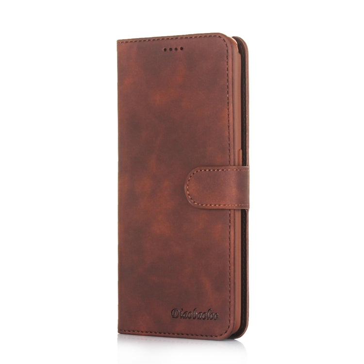 For Galaxy A80 / A90 Diaobaolee Pure Fresh Texture Horizontal Flip Leather Case, with Holder & Card Slot & Wallet & Photo Frame