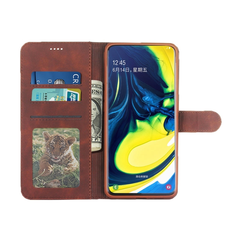 For Galaxy A80 / A90 Diaobaolee Pure Fresh Texture Horizontal Flip Leather Case, with Holder & Card Slot & Wallet & Photo Frame
