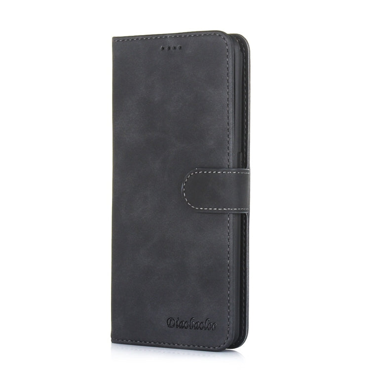 For Galaxy A80 / A90 Diaobaolee Pure Fresh Texture Horizontal Flip Leather Case, with Holder & Card Slot & Wallet & Photo Frame