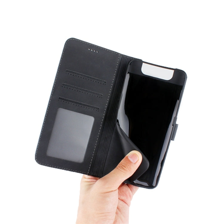 For Galaxy A80 / A90 Diaobaolee Pure Fresh Texture Horizontal Flip Leather Case, with Holder & Card Slot & Wallet & Photo Frame