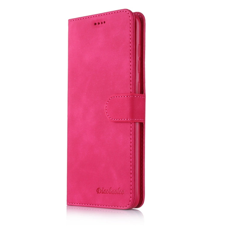 For Galaxy A90 5G Diaobaolee Pure Fresh Texture Horizontal Flip Leather Case, with Holder & Card Slot & Wallet & Photo Frame