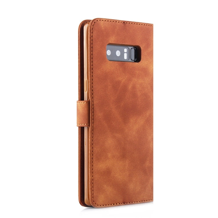 For Galaxy Note 8 Diaobaolee Pure Fresh Texture Horizontal Flip Leather Case, with Holder & Card Slot & Wallet & Photo Frame
