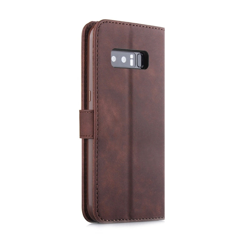 For Galaxy Note 8 Diaobaolee Pure Fresh Texture Horizontal Flip Leather Case, with Holder & Card Slot & Wallet & Photo Frame