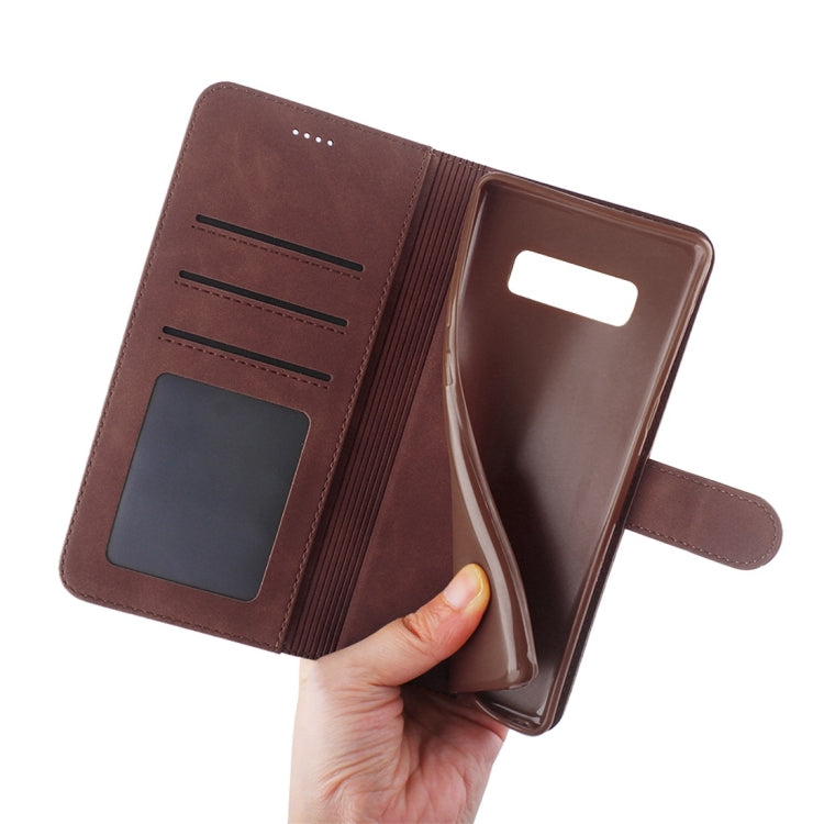 For Galaxy Note 8 Diaobaolee Pure Fresh Texture Horizontal Flip Leather Case, with Holder & Card Slot & Wallet & Photo Frame