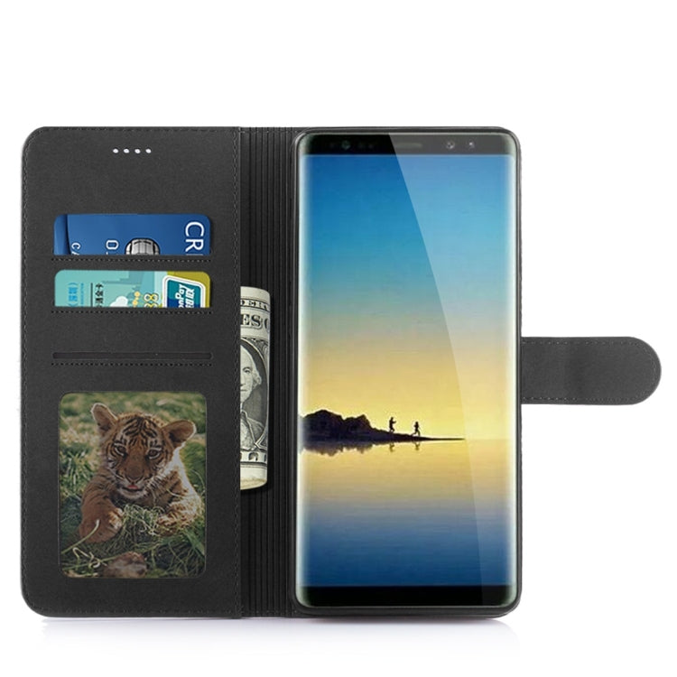 For Galaxy Note 8 Diaobaolee Pure Fresh Texture Horizontal Flip Leather Case, with Holder & Card Slot & Wallet & Photo Frame