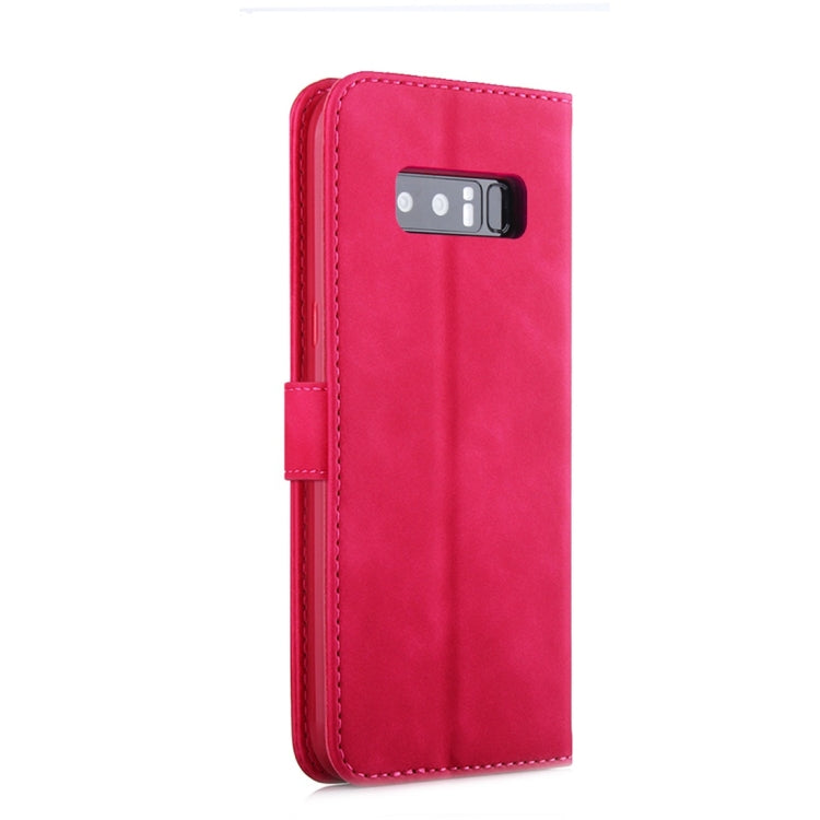 For Galaxy Note 8 Diaobaolee Pure Fresh Texture Horizontal Flip Leather Case, with Holder & Card Slot & Wallet & Photo Frame