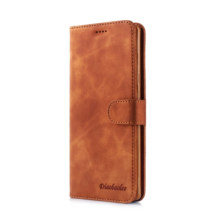 For Galaxy Note 9 Diaobaolee Pure Fresh Texture Horizontal Flip Leather Case, with Holder & Card Slot & Wallet & Photo Frame