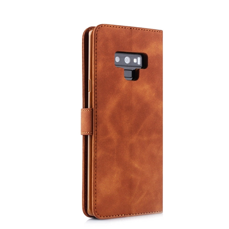 For Galaxy Note 9 Diaobaolee Pure Fresh Texture Horizontal Flip Leather Case, with Holder & Card Slot & Wallet & Photo Frame