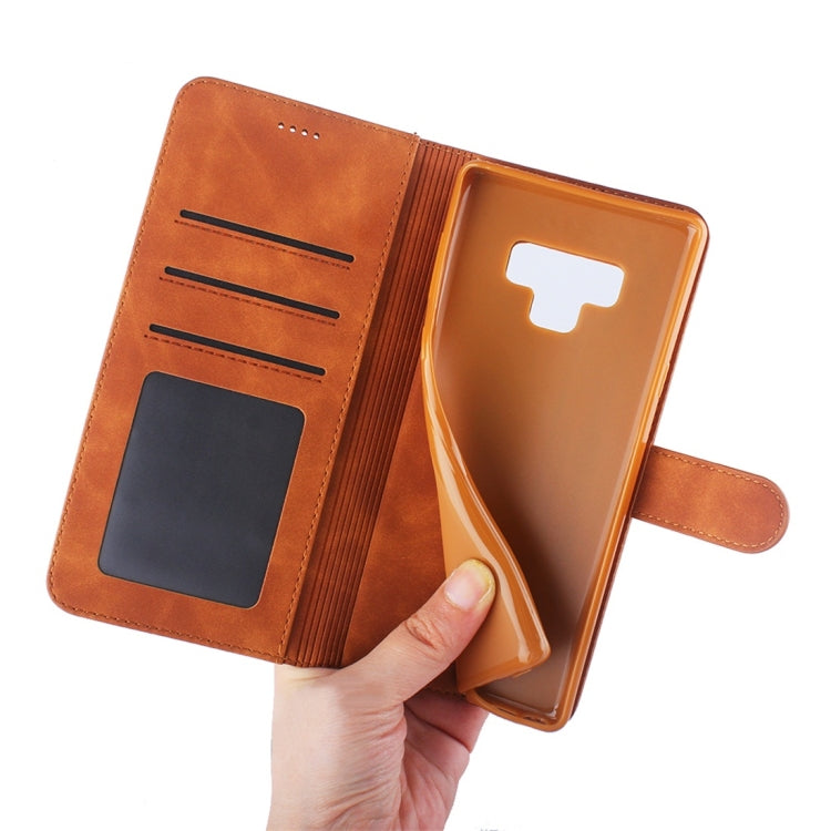 For Galaxy Note 9 Diaobaolee Pure Fresh Texture Horizontal Flip Leather Case, with Holder & Card Slot & Wallet & Photo Frame