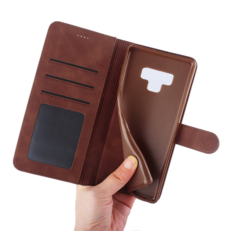 For Galaxy Note 9 Diaobaolee Pure Fresh Texture Horizontal Flip Leather Case, with Holder & Card Slot & Wallet & Photo Frame
