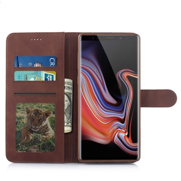For Galaxy Note 9 Diaobaolee Pure Fresh Texture Horizontal Flip Leather Case, with Holder & Card Slot & Wallet & Photo Frame