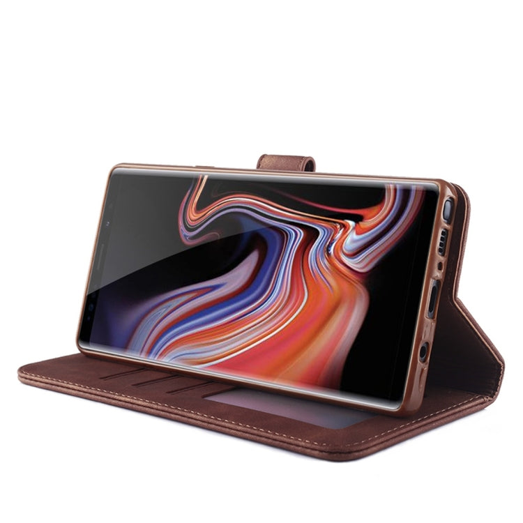 For Galaxy Note 9 Diaobaolee Pure Fresh Texture Horizontal Flip Leather Case, with Holder & Card Slot & Wallet & Photo Frame