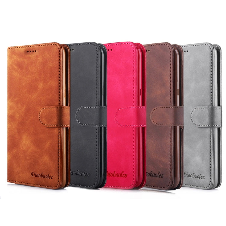 For Galaxy Note 9 Diaobaolee Pure Fresh Texture Horizontal Flip Leather Case, with Holder & Card Slot & Wallet & Photo Frame