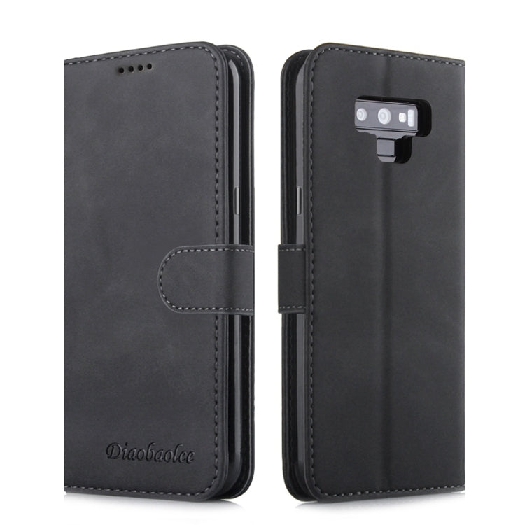 For Galaxy Note 9 Diaobaolee Pure Fresh Texture Horizontal Flip Leather Case, with Holder & Card Slot & Wallet & Photo Frame