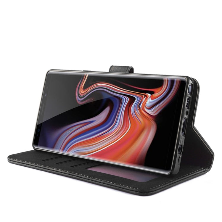 For Galaxy Note 9 Diaobaolee Pure Fresh Texture Horizontal Flip Leather Case, with Holder & Card Slot & Wallet & Photo Frame