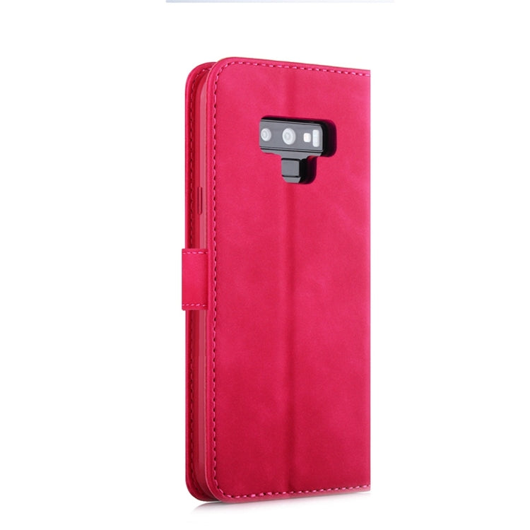 For Galaxy Note 9 Diaobaolee Pure Fresh Texture Horizontal Flip Leather Case, with Holder & Card Slot & Wallet & Photo Frame