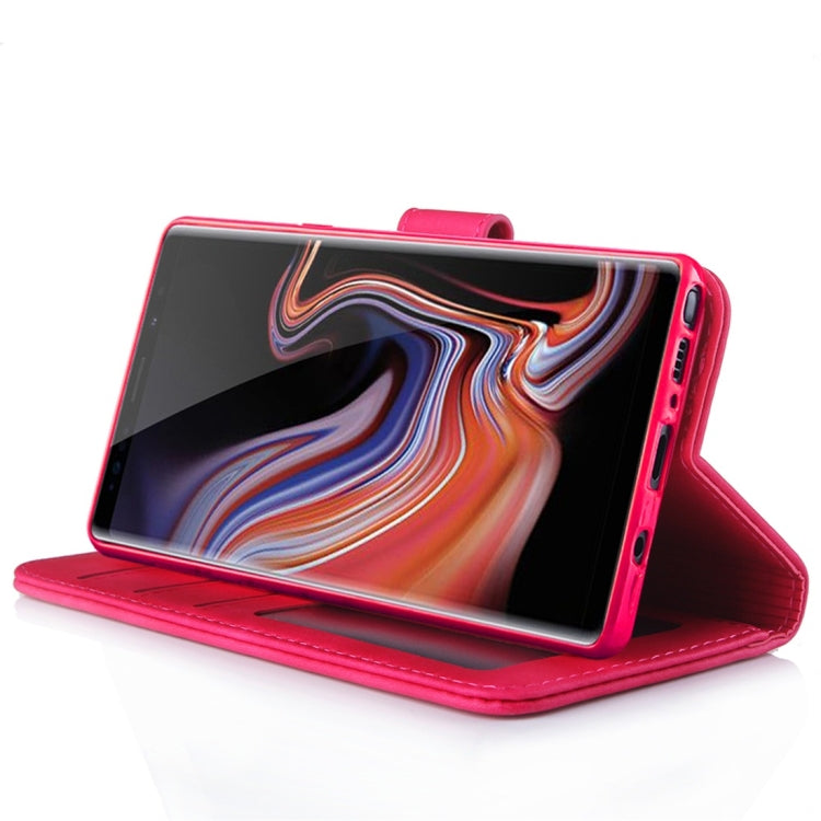 For Galaxy Note 9 Diaobaolee Pure Fresh Texture Horizontal Flip Leather Case, with Holder & Card Slot & Wallet & Photo Frame