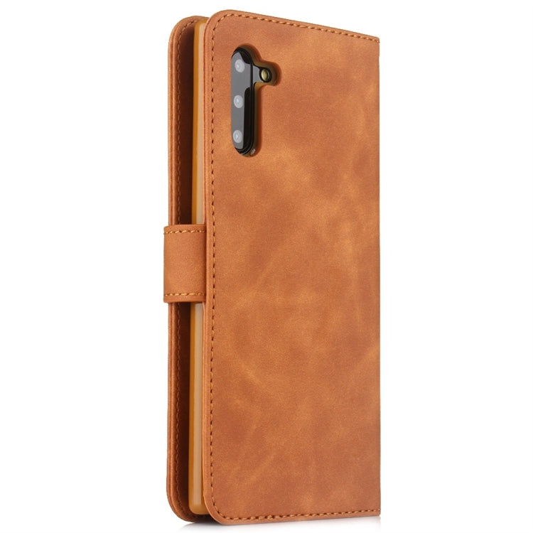For Galaxy Note 10 Diaobaolee Pure Fresh Texture Horizontal Flip Leather Case, with Holder & Card Slot & Wallet & Photo Frame