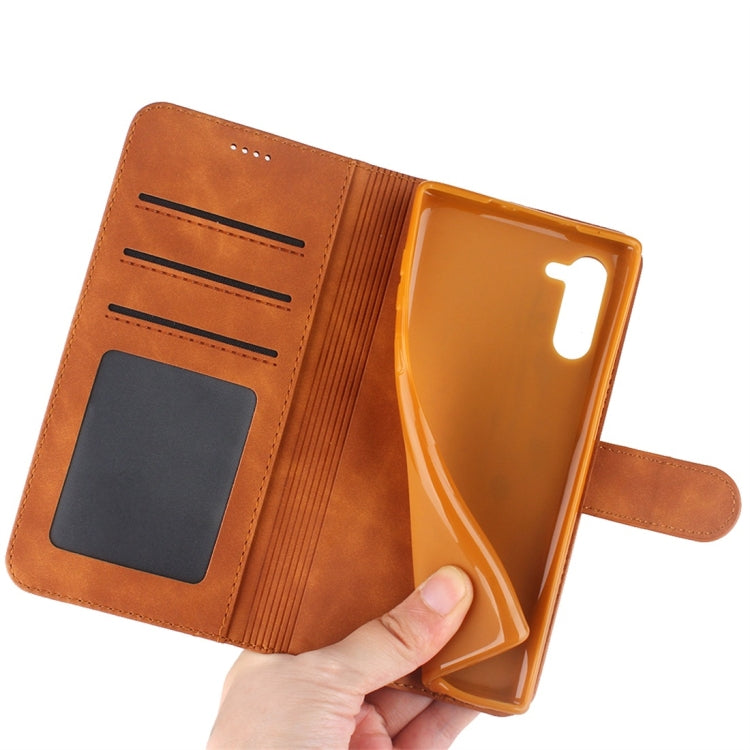 For Galaxy Note 10 Diaobaolee Pure Fresh Texture Horizontal Flip Leather Case, with Holder & Card Slot & Wallet & Photo Frame