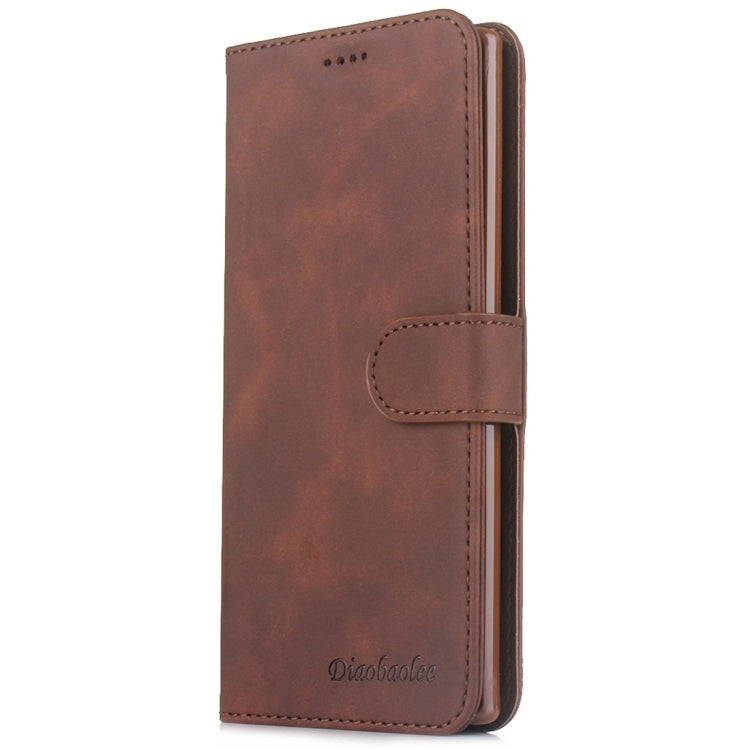 For Galaxy Note 10 Diaobaolee Pure Fresh Texture Horizontal Flip Leather Case, with Holder & Card Slot & Wallet & Photo Frame