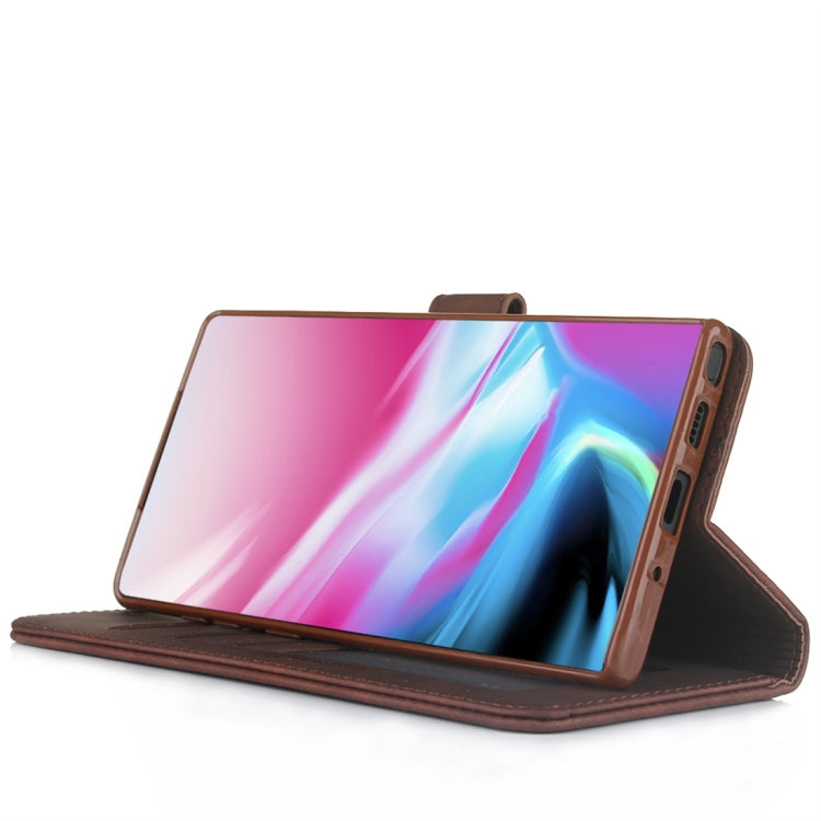 For Galaxy Note 10 Diaobaolee Pure Fresh Texture Horizontal Flip Leather Case, with Holder & Card Slot & Wallet & Photo Frame