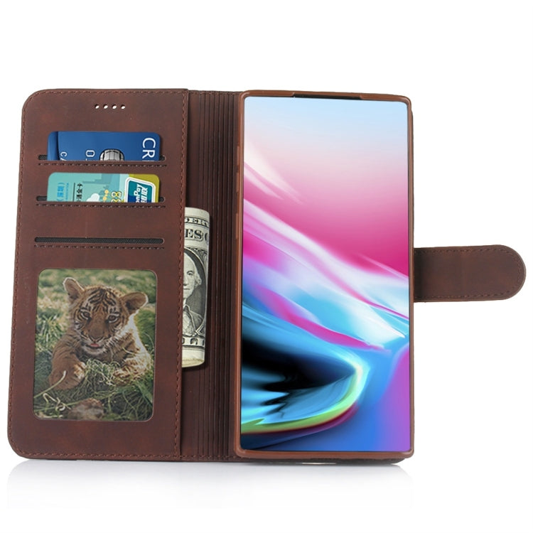 For Galaxy Note 10 Diaobaolee Pure Fresh Texture Horizontal Flip Leather Case, with Holder & Card Slot & Wallet & Photo Frame