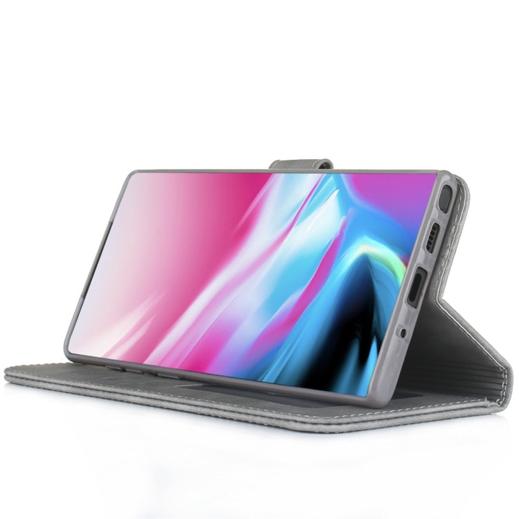 For Galaxy Note 10 Diaobaolee Pure Fresh Texture Horizontal Flip Leather Case, with Holder & Card Slot & Wallet & Photo Frame
