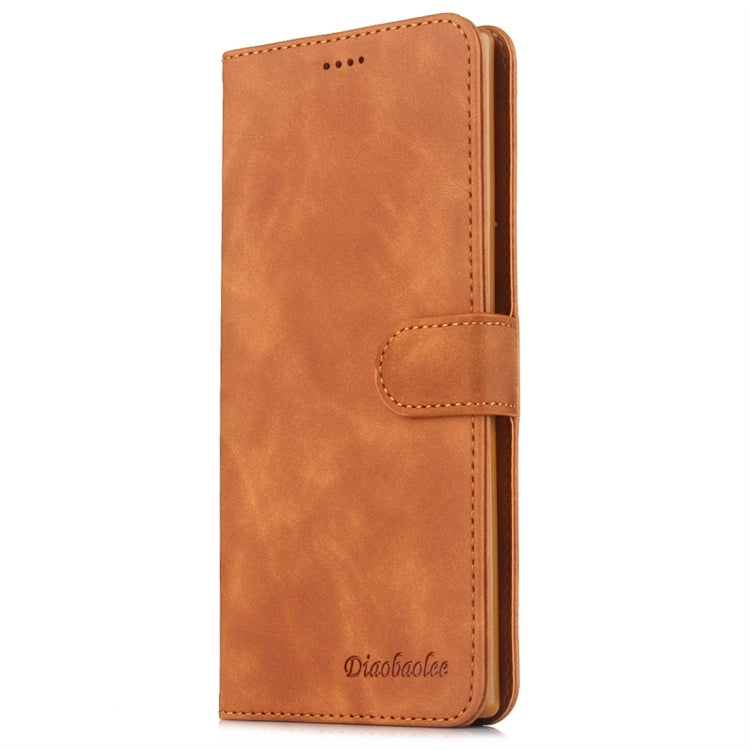 For Galaxy Note 10+ Diaobaolee Pure Fresh Texture Horizontal Flip Leather Case, with Holder & Card Slot & Wallet & Photo Frame