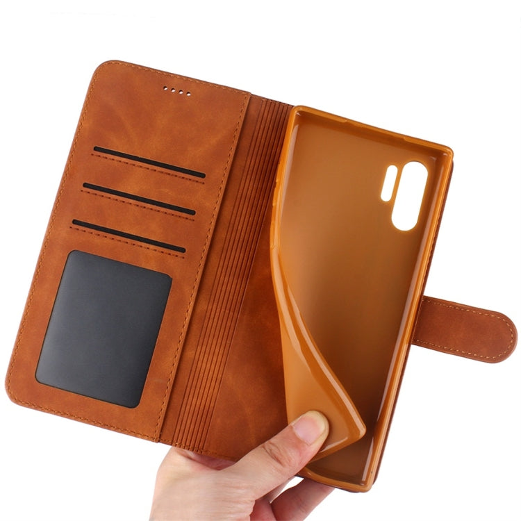 For Galaxy Note 10+ Diaobaolee Pure Fresh Texture Horizontal Flip Leather Case, with Holder & Card Slot & Wallet & Photo Frame