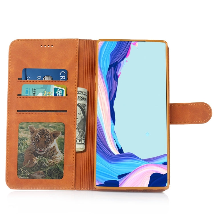 For Galaxy Note 10+ Diaobaolee Pure Fresh Texture Horizontal Flip Leather Case, with Holder & Card Slot & Wallet & Photo Frame