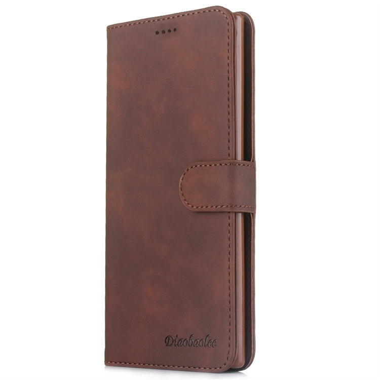 For Galaxy Note 10+ Diaobaolee Pure Fresh Texture Horizontal Flip Leather Case, with Holder & Card Slot & Wallet & Photo Frame