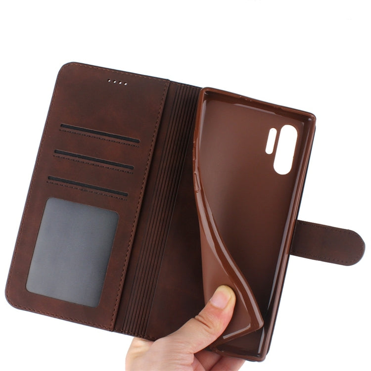 For Galaxy Note 10+ Diaobaolee Pure Fresh Texture Horizontal Flip Leather Case, with Holder & Card Slot & Wallet & Photo Frame