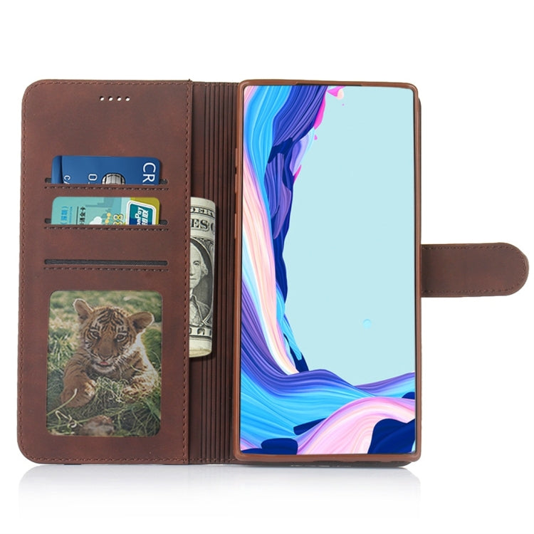 For Galaxy Note 10+ Diaobaolee Pure Fresh Texture Horizontal Flip Leather Case, with Holder & Card Slot & Wallet & Photo Frame