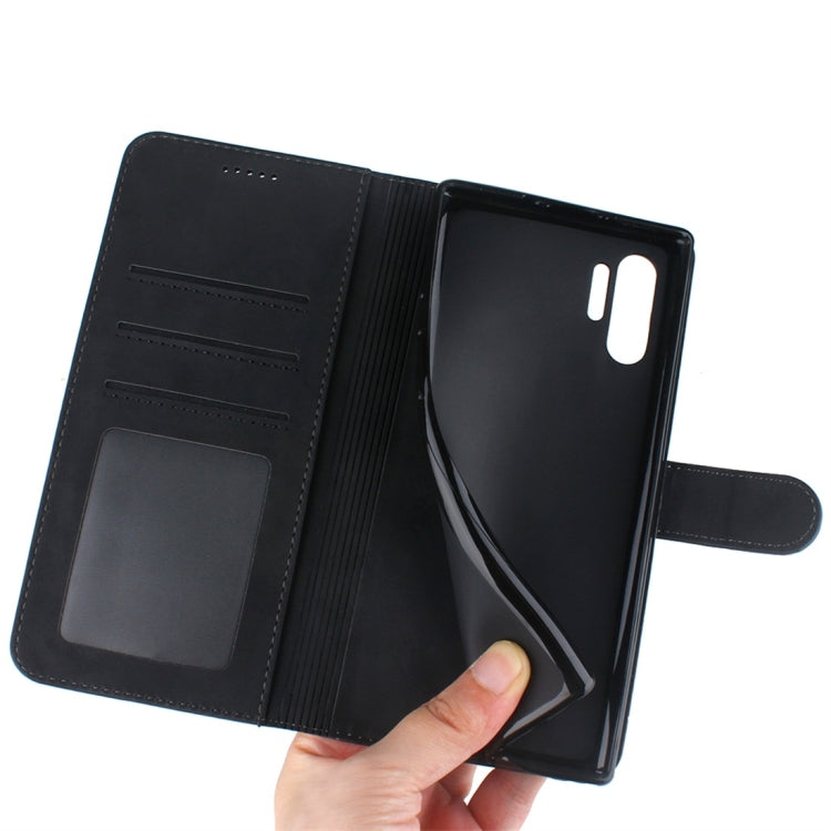 For Galaxy Note 10+ Diaobaolee Pure Fresh Texture Horizontal Flip Leather Case, with Holder & Card Slot & Wallet & Photo Frame