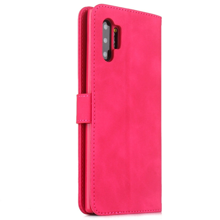 For Galaxy Note 10+ Diaobaolee Pure Fresh Texture Horizontal Flip Leather Case, with Holder & Card Slot & Wallet & Photo Frame