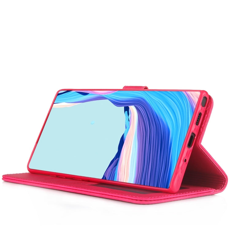 For Galaxy Note 10+ Diaobaolee Pure Fresh Texture Horizontal Flip Leather Case, with Holder & Card Slot & Wallet & Photo Frame