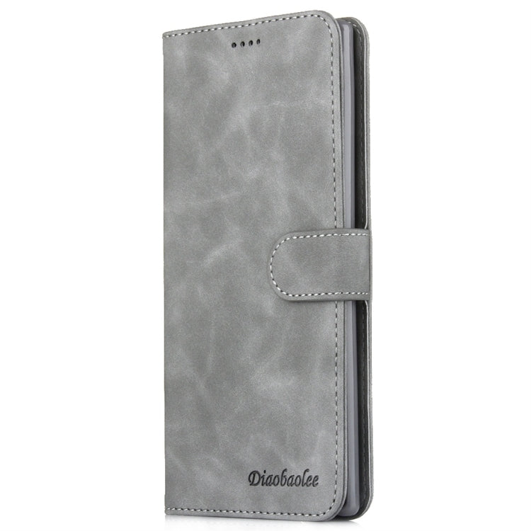 For Galaxy Note 10+ Diaobaolee Pure Fresh Texture Horizontal Flip Leather Case, with Holder & Card Slot & Wallet & Photo Frame