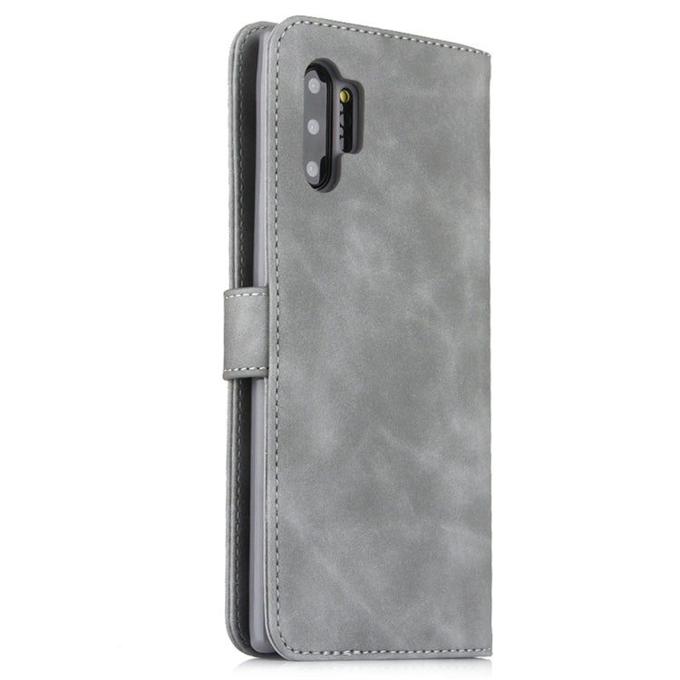 For Galaxy Note 10+ Diaobaolee Pure Fresh Texture Horizontal Flip Leather Case, with Holder & Card Slot & Wallet & Photo Frame