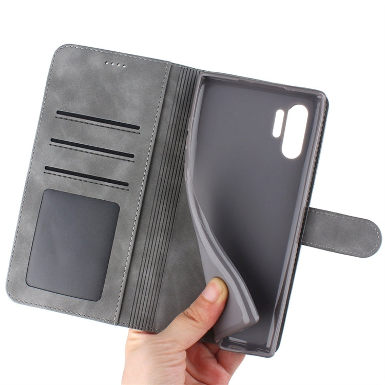For Galaxy Note 10+ Diaobaolee Pure Fresh Texture Horizontal Flip Leather Case, with Holder & Card Slot & Wallet & Photo Frame