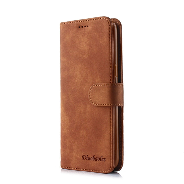 For Galaxy S8 Diaobaolee Pure Fresh Texture Horizontal Flip Leather Case, with Holder & Card Slot & Wallet & Photo Frame