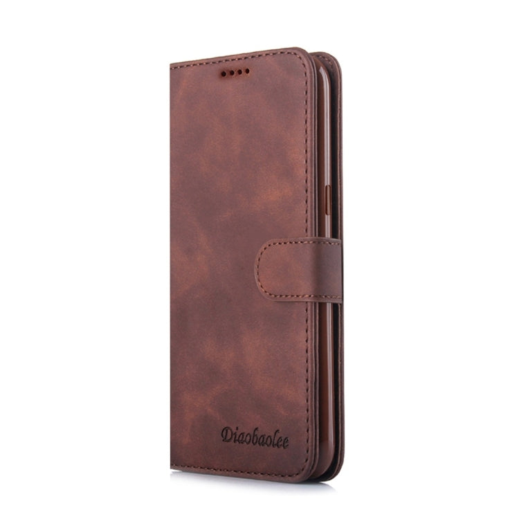 For Galaxy S8 Diaobaolee Pure Fresh Texture Horizontal Flip Leather Case, with Holder & Card Slot & Wallet & Photo Frame