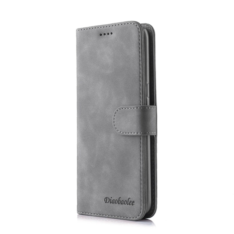 For Galaxy S8 Diaobaolee Pure Fresh Texture Horizontal Flip Leather Case, with Holder & Card Slot & Wallet & Photo Frame