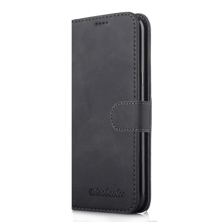 For Galaxy S8+ Diaobaolee Pure Fresh Texture Horizontal Flip Leather Case, with Holder & Card Slot & Wallet & Photo Frame