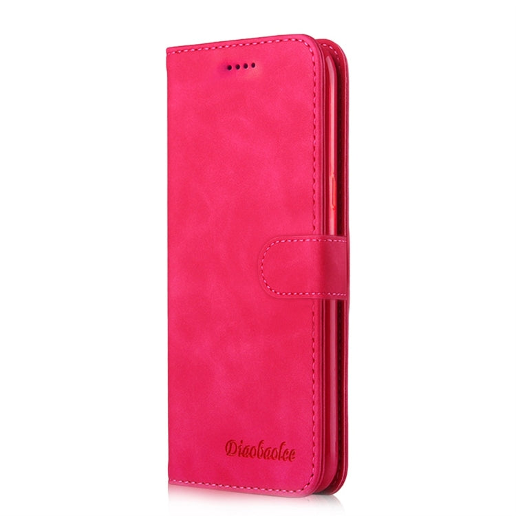 For Galaxy S8+ Diaobaolee Pure Fresh Texture Horizontal Flip Leather Case, with Holder & Card Slot & Wallet & Photo Frame