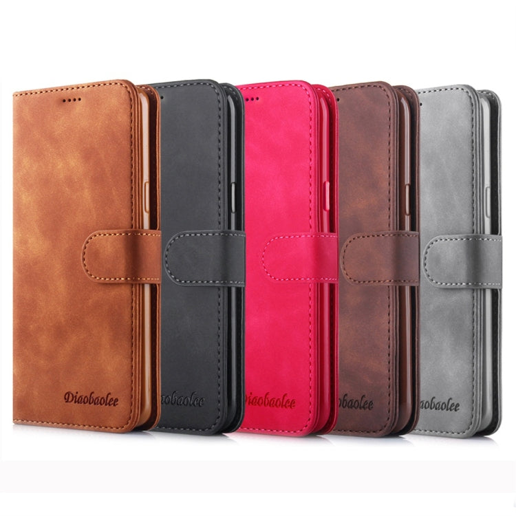 For Galaxy S9 Diaobaolee Pure Fresh Texture Horizontal Flip Leather Case, with Holder & Card Slot & Wallet & Photo Frame