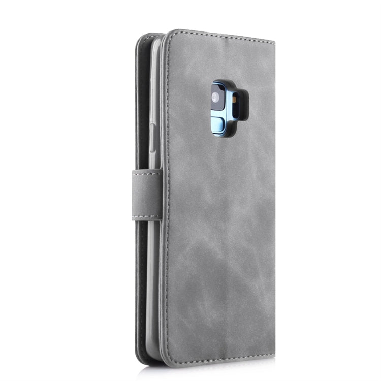 For Galaxy S9 Diaobaolee Pure Fresh Texture Horizontal Flip Leather Case, with Holder & Card Slot & Wallet & Photo Frame